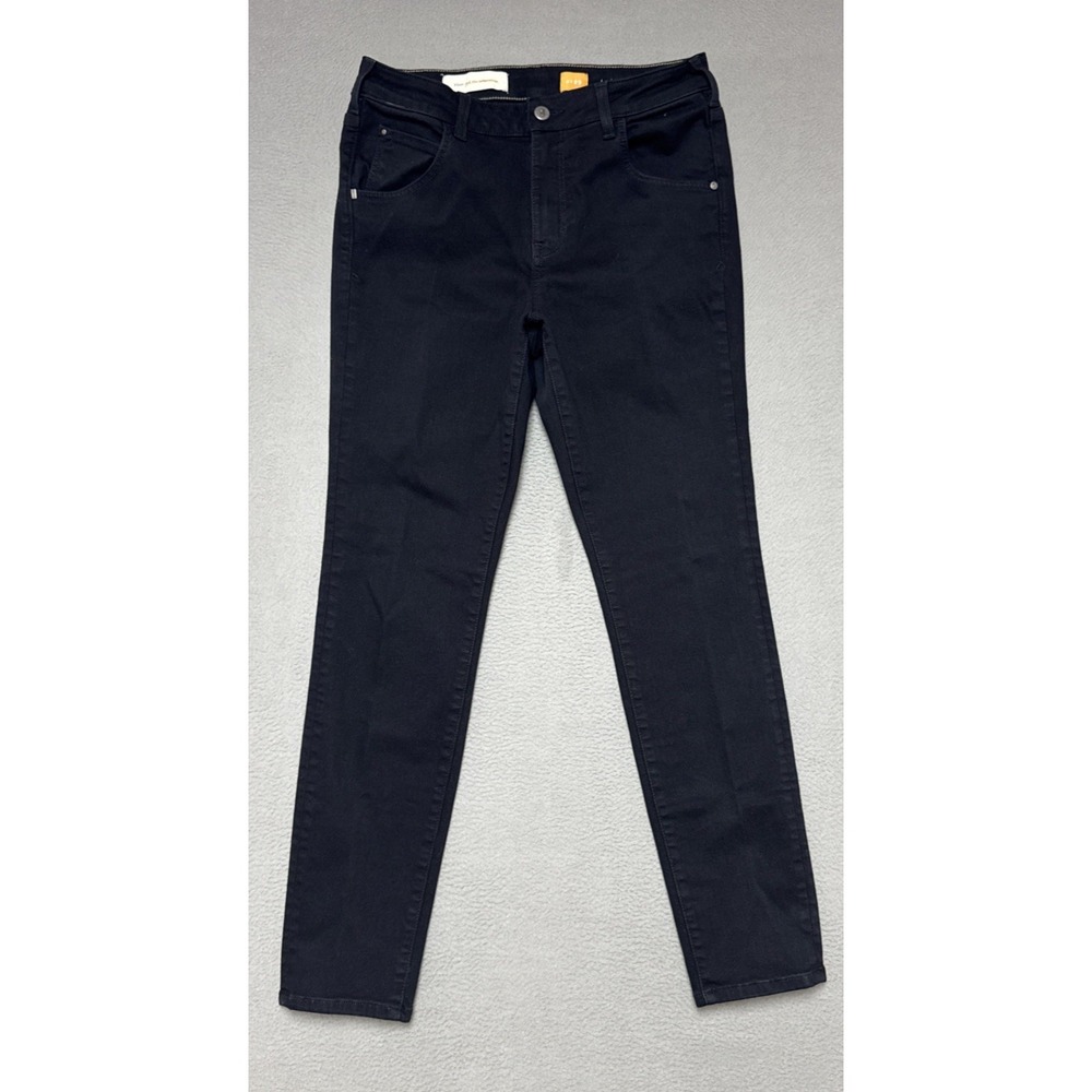 Pilcro and The Letterpress Superscript Jeans 29x29 Black Skinny Stretch‎ Preppy